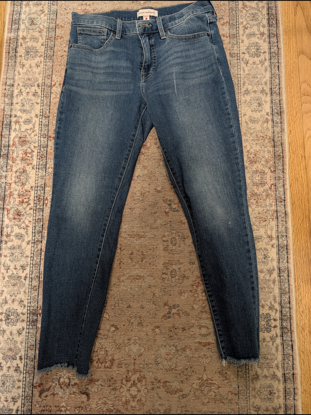 Lucky Brand Ava Women's Mid Rise Skinny Size 10/30 A